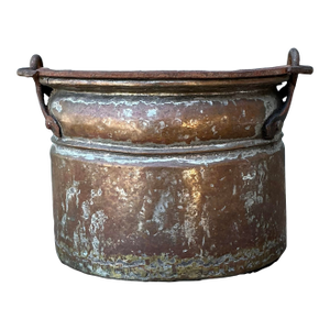 Vintage Hand Hammered Copper Bowl