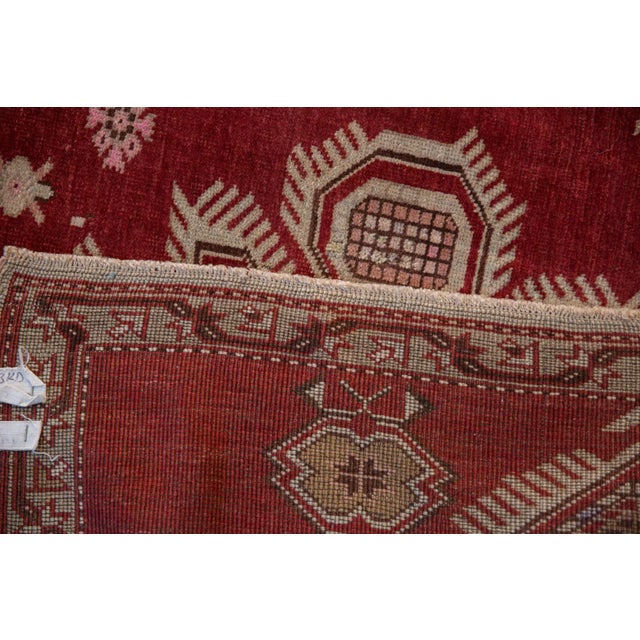 Vintage Distressed Caucasian Rug - 3'5" x 5'6" For Sale - Image 9 of 9