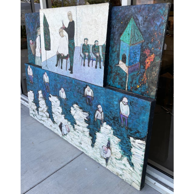 Impressionist 1960's Overscaled Three Dimensional Fauvist Painting For Sale - Image 3 of 13