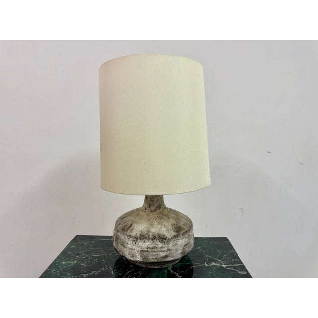 Ceramic Mid-Century Ceramic Table Lamp in Speckled Finish, 1960s For Sale - Image 7 of 9