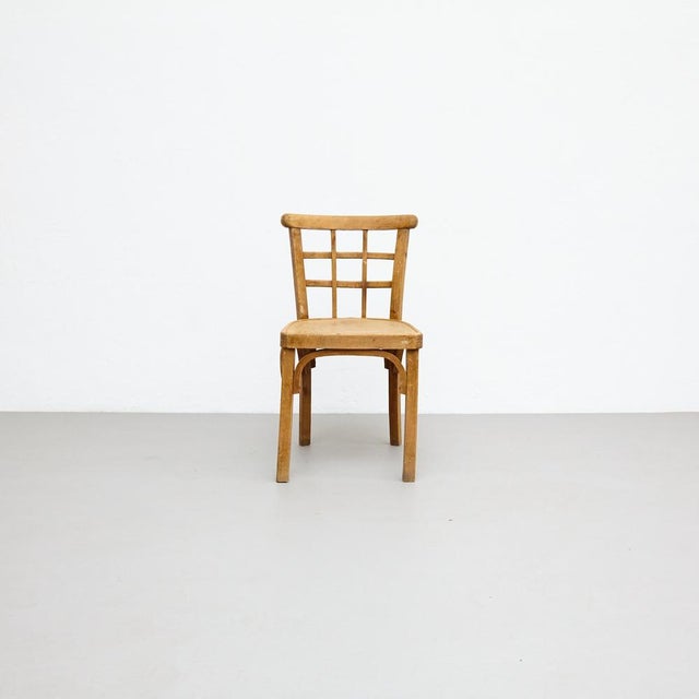 Wood Desk or Side Chair, 1940s For Sale - Image 4 of 18