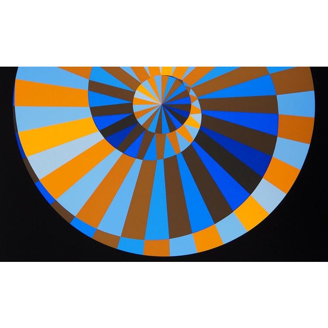 Modern Victor Vasarely, Olympia, Sky and Sun, Original Screenprint, 20th Century For Sale - Image 3 of 7