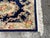 4ft × 6ft Chinese Floral Wool Area Rug, Circa 1979 For Sale - Image 9 of 12
