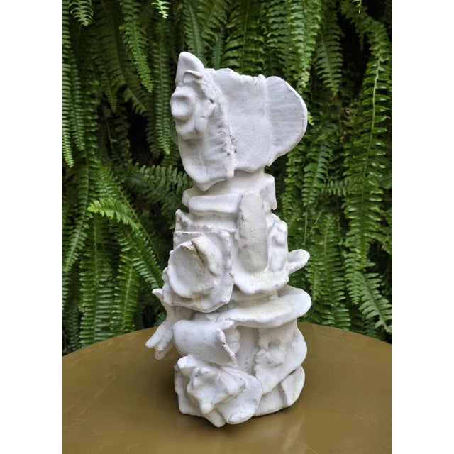 Sculptural Ceramic Vase 'Las Meninas' #2 by Diane Grant For Sale - Image 6 of 6