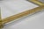 Vintage Mastercraft Hollywood Regency Square Brass Coffee Table Base Only For Sale - Image 14 of 16