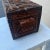 A Vintage Maya Themed Carved Mahogany Small Size Trunk, Honduras, Circa 1970's For Sale - Image 4 of 12