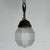 1920s Patinated Bronze and Faceted Glass Art Deco Light in the Style of Adolf Loos For Sale In Los Angeles - Image 6 of 6