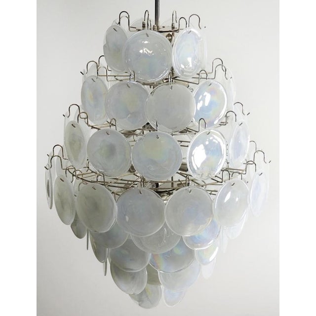 Vintage Italian Murano Chandeliers, 1990, Set of 2 For Sale - Image 12 of 17