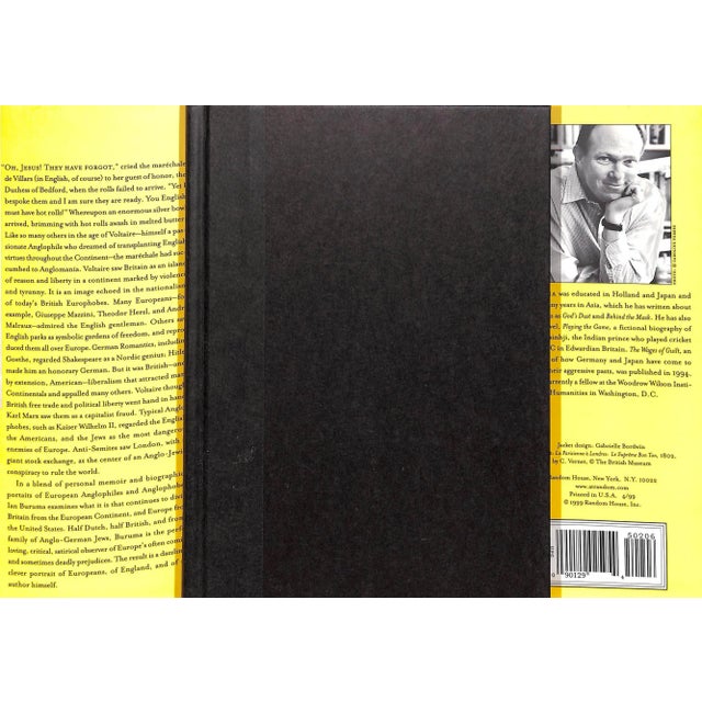 Traditional "Anglomania: A Eurpean Love Affair" 1998 Buruma, Ian For Sale - Image 3 of 4