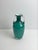 Turquoise Glass Amphora Vase by Jerzy Słuczan-Orkusz, Poland, 1980s For Sale - Image 3 of 11