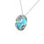 Natural Persian Turquoise Diamond Gold Necklace 15.32 TCW Certified For Sale - Image 11 of 12