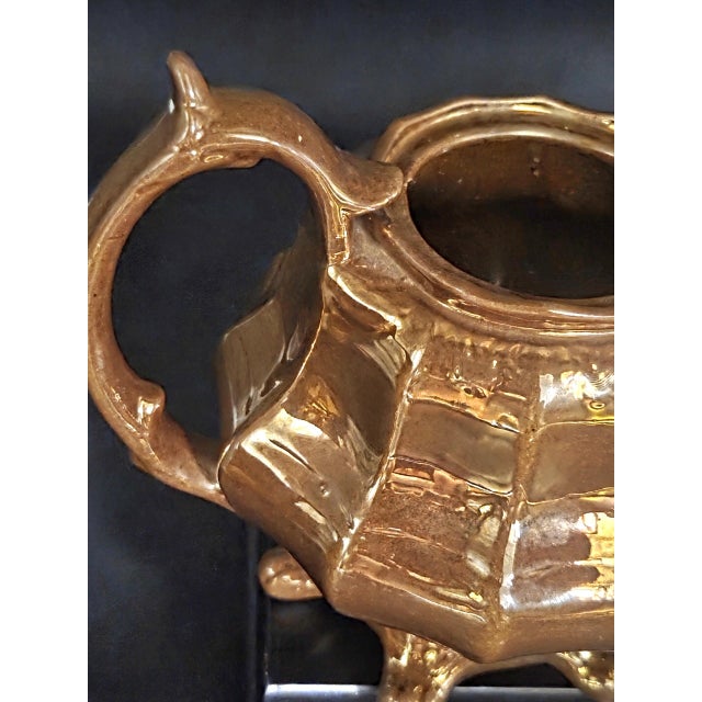 19th Century Antique English Copper Lustreware Collection- 12 Piece Set For Sale - Image 9 of 18