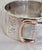 Metal Antique Victorian Sterling Silver Aesthetic Belt Buckle Bangle, 1885 For Sale - Image 7 of 18