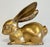 Mid 20th Century Vintage Large Brass Bunny Rabbit Figure For Sale - Image 5 of 6