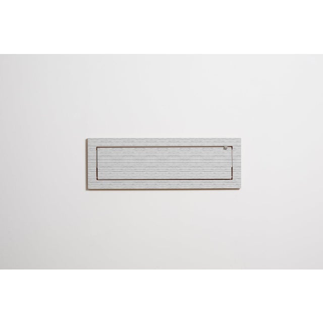 Not Yet Made - Made To Order 80×27-1 Fläpps Shelf with Watercolor Stripes by Kind of Style for Ambivalenz For Sale - Image 5 of 5
