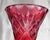 1950s Pink Cut to Clear Footed Vase For Sale In San Francisco - Image 6 of 7