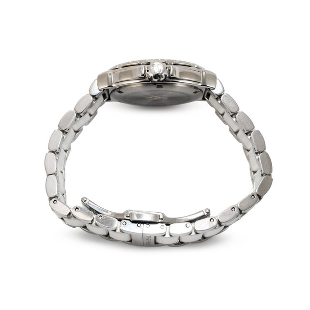 Silver Ladies Tag Heuer Formula 1 35mm Wah1215-0 Diamond Ceramic Steel Quartz Watch For Sale - Image 8 of 11