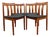 Set of 4 Vintage Vamdrup Stolefabrik Danish Modern Teak Dining Chairs For Sale