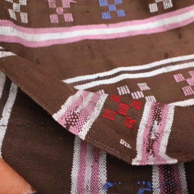 1990s Cactus Silk Moroccan Rug 3x4 Ft For Sale - Image 5 of 9