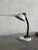 Black 1980s White and Black Gooseneck Desk Lamp With Adjustable Arm For Sale - Image 8 of 10