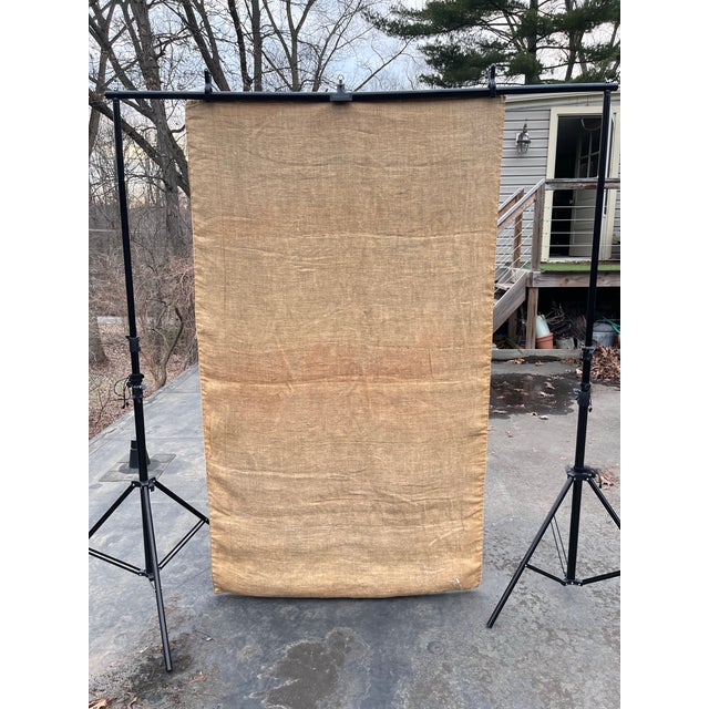 Monumental Vintage Figurative Wool Tapestry For Sale - Image 10 of 12