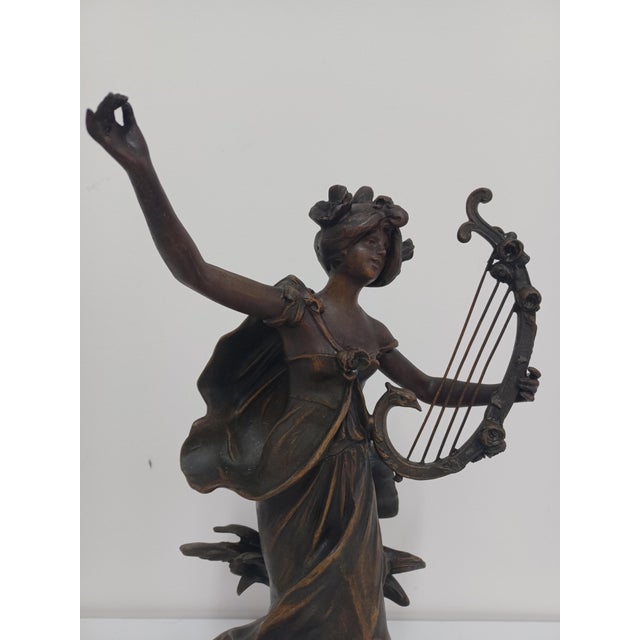 Regula Statues by Auguste Moreau, 19th Century, Set of 2 For Sale - Image 9 of 18