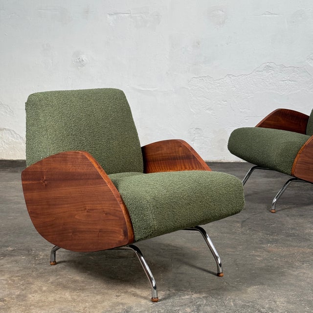 Type 360 Lounge Chairs attributed to Janusz Różański, 1960s, Set of 2 For Sale - Image 13 of 13
