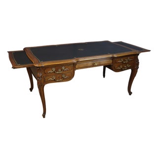 Louis XV Style Walnut Desk For Sale