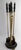 Gorgeous Vintage Brass & Marble Handle Fireplace Tool Set With Star For Sale - Image 10 of 11