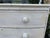 Mid 18th Century Early Victorian / Late Regency English Bowfront Chest of Drawers With Turned Feet Bamboo Details For Sale - Image 4 of 16
