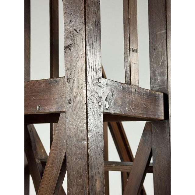 Brown Antique Library Ladder, 1900 For Sale - Image 8 of 18