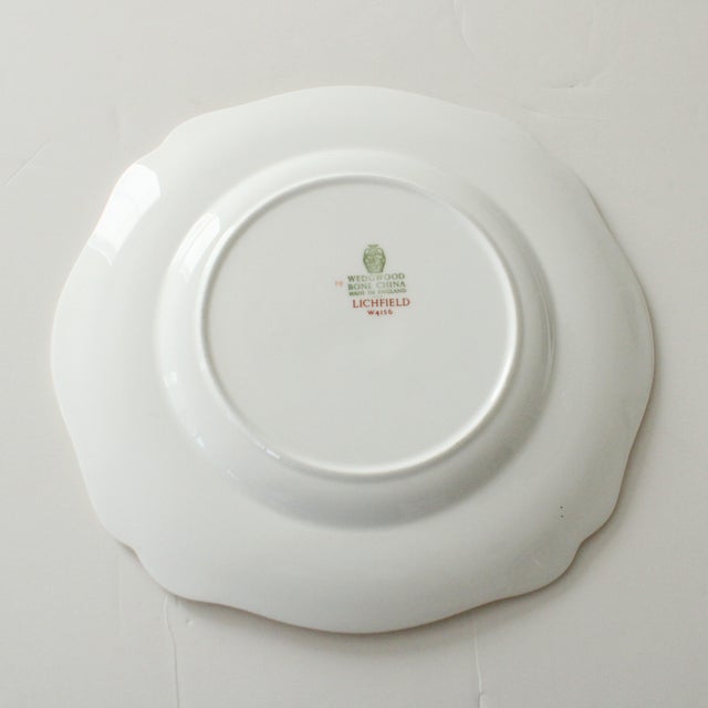 Wedgwood English Wedgwood "Lichfield" Square Cake Plate For Sale - Image 4 of 5