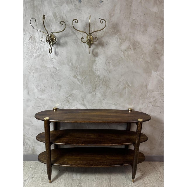 Antique Brass Coat Hooks, 1900, Set of 2 For Sale - Image 11 of 13