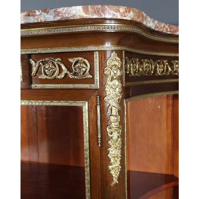 Antique Mahogany Showcase, 1900 For Sale - Image 9 of 18