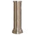 Rl 10 Cylindrical Pedestal in Polished Aluminum by Caspal For Sale - Image 9 of 9