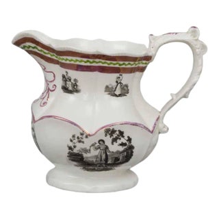 English Lustre Ware Pitcher For Sale