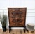 Metal Mid-Century Modern Italian Walnut Bar Cabinet, 1940s For Sale - Image 7 of 11