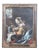 Madonna with Child and Angel, 17th Century, Oil Painting on Canvas, Framed For Sale