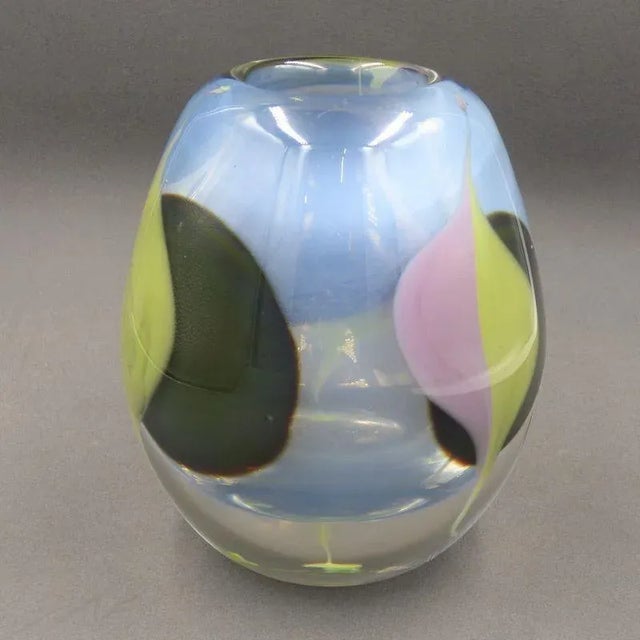 1970s Mouth Blown Vase by Jindra Beránek, 1970s For Sale - Image 5 of 10