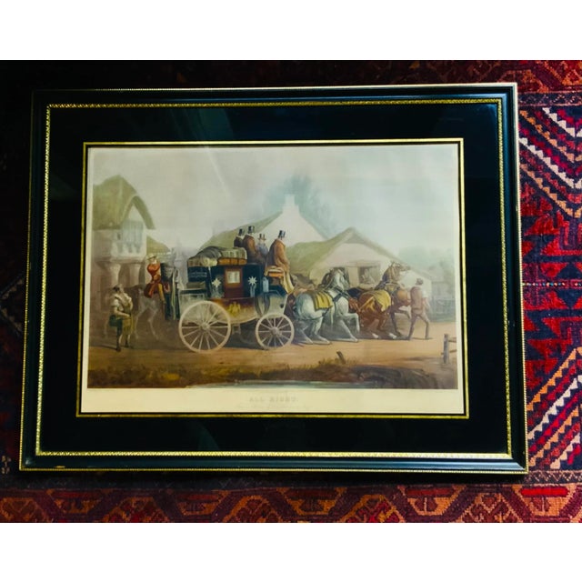 English Coaching Lithograph by c.c. Henderson - Framed For Sale - Image 11 of 18