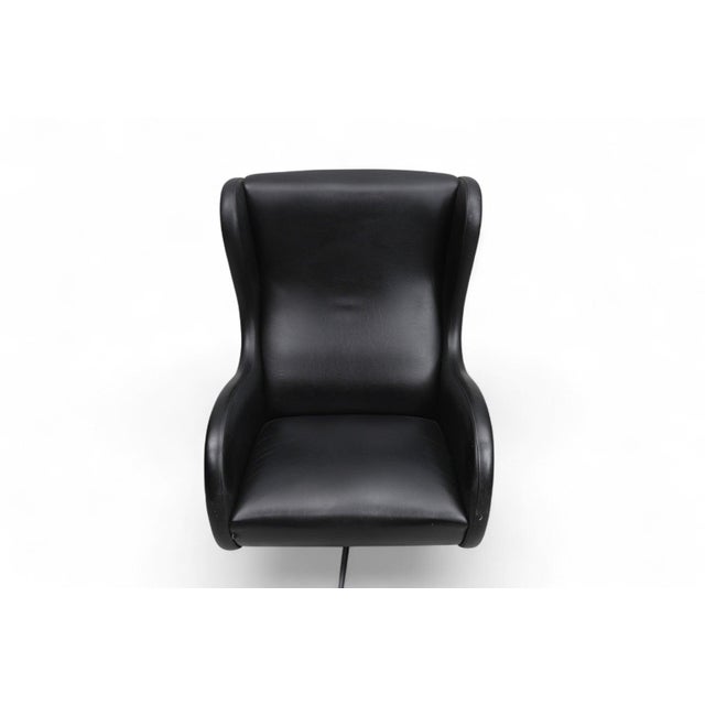 Mid-Century Modern Vintage 1960s "Merci" Swivel Lounge Chair by Ikea For Sale - Image 3 of 6