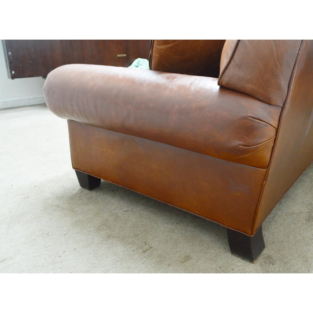 Ralph Lauren Leather Sofa For Sale - Image 14 of 18