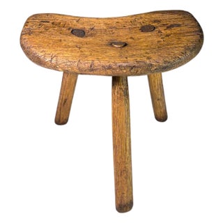 Milkers Stool in Wood For Sale