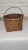 Early 20th Century American Oak Splint Gathering Basket For Sale - Image 4 of 12