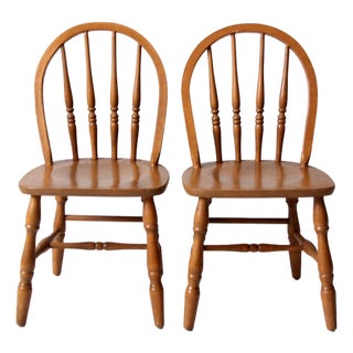 Vintage Windsor Children's Chairs | Union City Chair Co For Sale