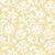 Sample - Schumacher Palm Damask Wallpaper in Sunlight For Sale
