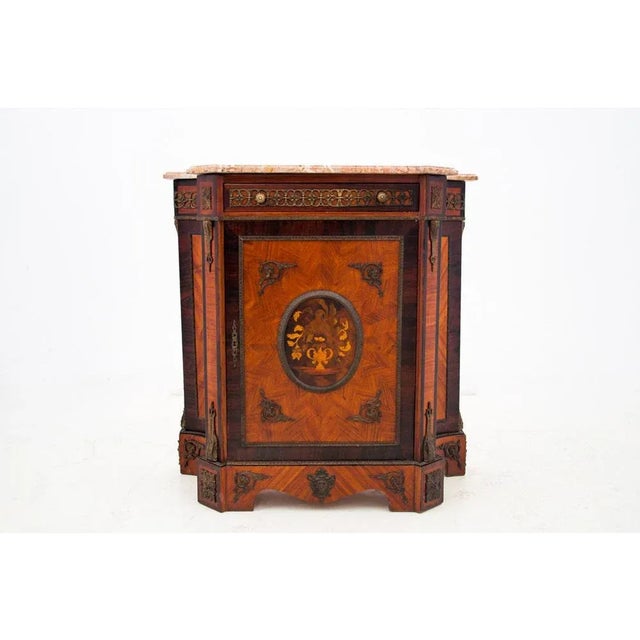 19th Century Inlaid Chest of Drawers, Italy, 1860 For Sale - Image 15 of 15