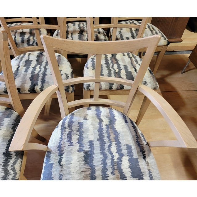 Paul Frankl Mid-Century Modern Dining Chairs - Set 9 Plus 1 For Sale - Image 15 of 18