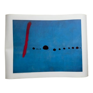 Joan Miró (1893-1983), Blue Ii, 1961, the National Museum of Modern Art, the George.... For Sale