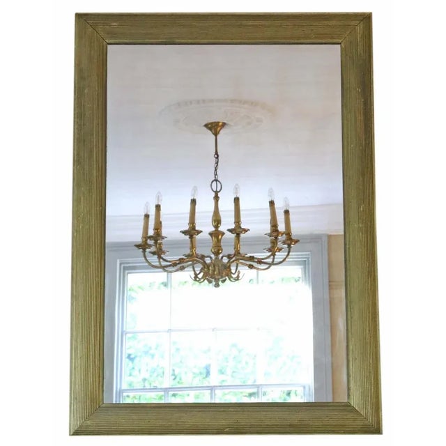 Gold Large Gilt Overmantle Wall Mirror, 1890s For Sale - Image 8 of 8